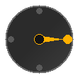 mode dial: AM selected